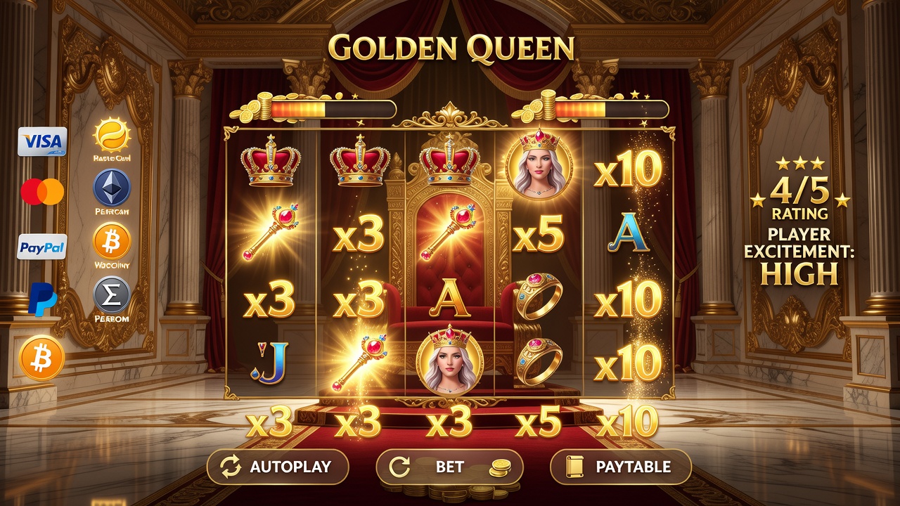Golden Queen Review: Casino Bonus, Slot Game Performance, Payment Methods, and Customer Ratings