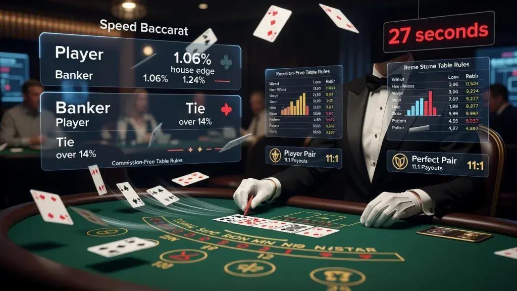 Speed Baccarat Review: Online Strategy, Odds & Payouts, and Tips to Find the Best Rapid Baccarat Sites